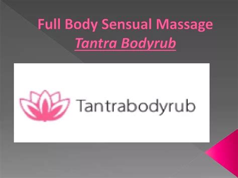 Full Body Sensual Massage Escort Worcester